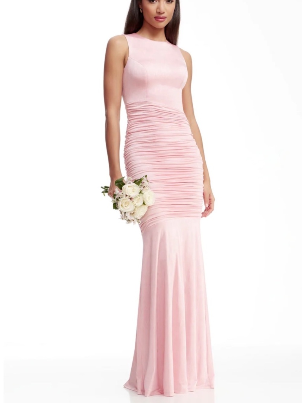 NWT DRESS THE POPULATION VIOLETTEA GOWN MAXI DRESS S